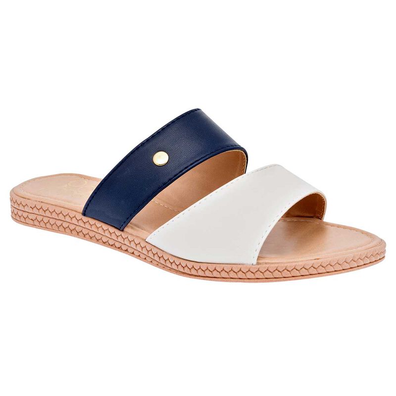 Oro Rosa Sandalia para mujer beige, marino image number null