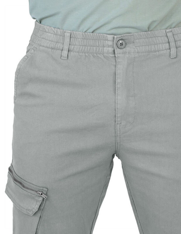 Pantalon Cargo Bolsas Laterales Caballero Menta... image number null