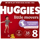 Pa&ntilde;ales Huggies Little Movers Talla 8 (21+ Kg) 38 Unidades