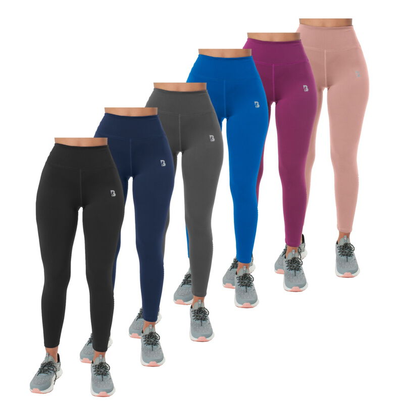 Leggins Largo Mujer Dry-fit Poliester Blacksecr... image number null