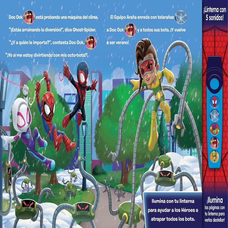 Libro Linterna &iexcl;Brilla Spidey Brilla! Spidey y ... image number null