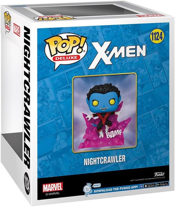 Teleporting Nightcrawler Glow-in-the-dark, X-me... image number null