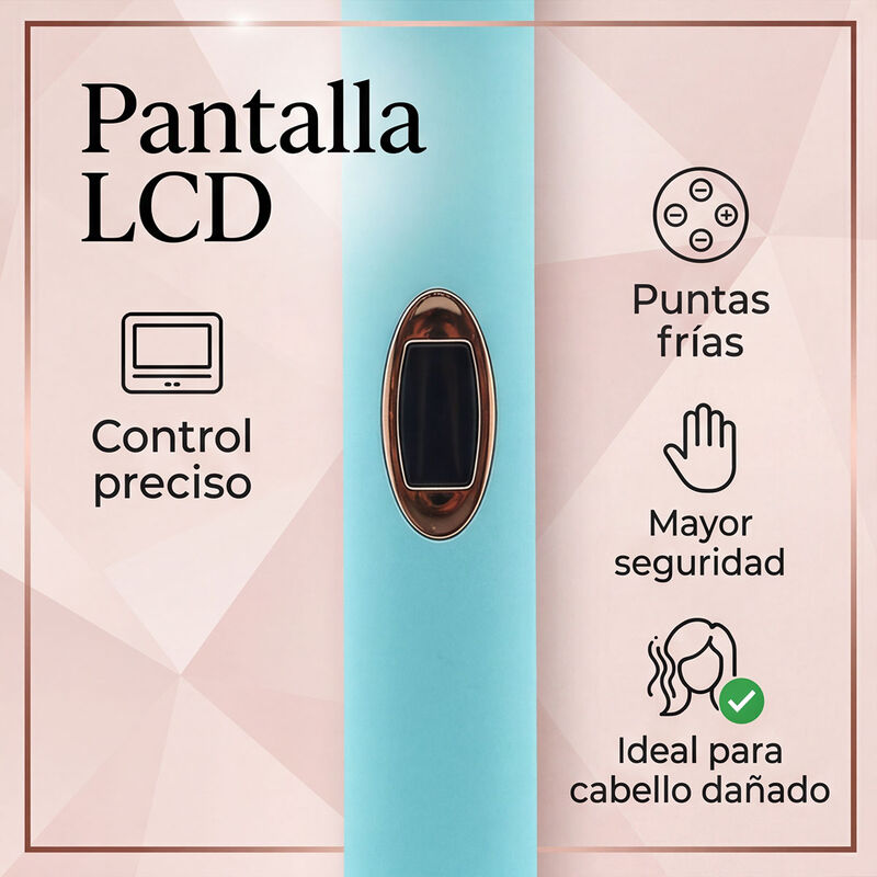 Plancha Karma Beauty Ultrasonic Azul Infrarroja... image number null
