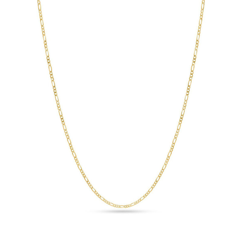 Cadena De Oro Amarillo 14K 3X1 (55Cm - 1.58Mm A... image number null