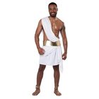 Disfraz de Toga para Hombre, Talla L/XL con Cintur&oacute;n Dorado - California Costumes