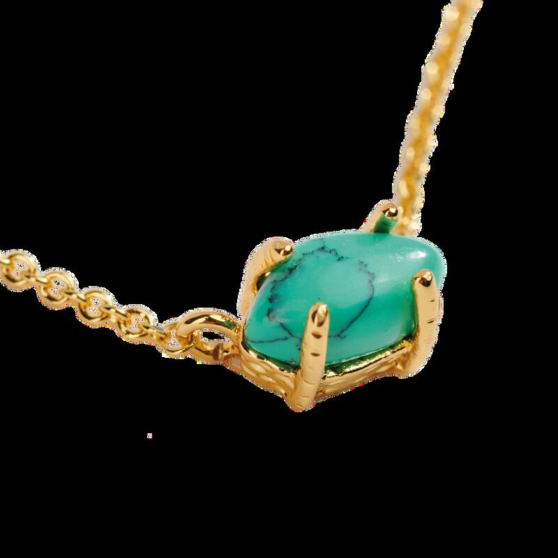 Luckyly Collares Mujer Ivy Turquesa Lapisl&aacute;zuli... image number null