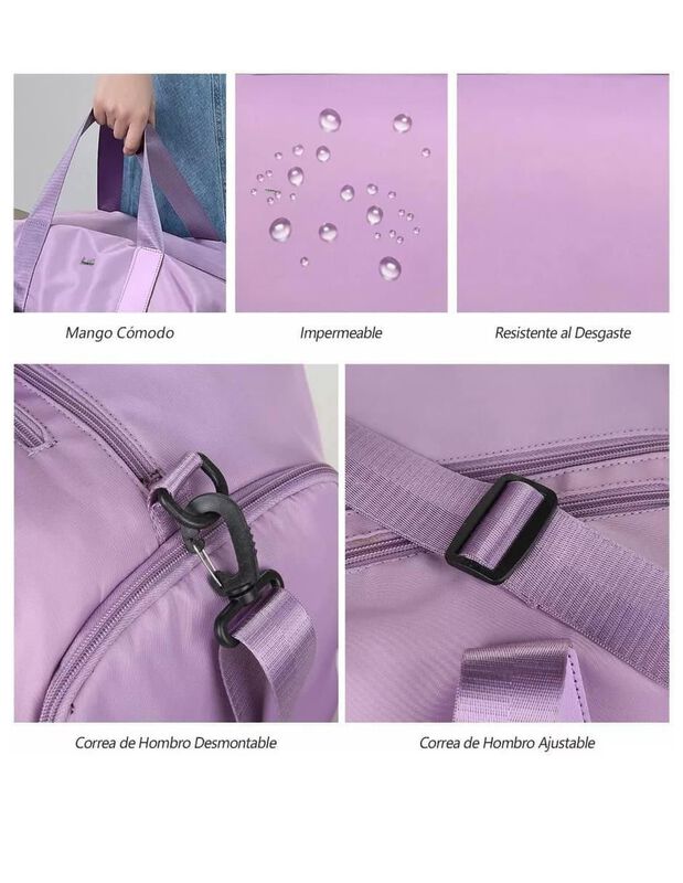 Bolsa Shoulder Pink Brule Para Mujer image number null