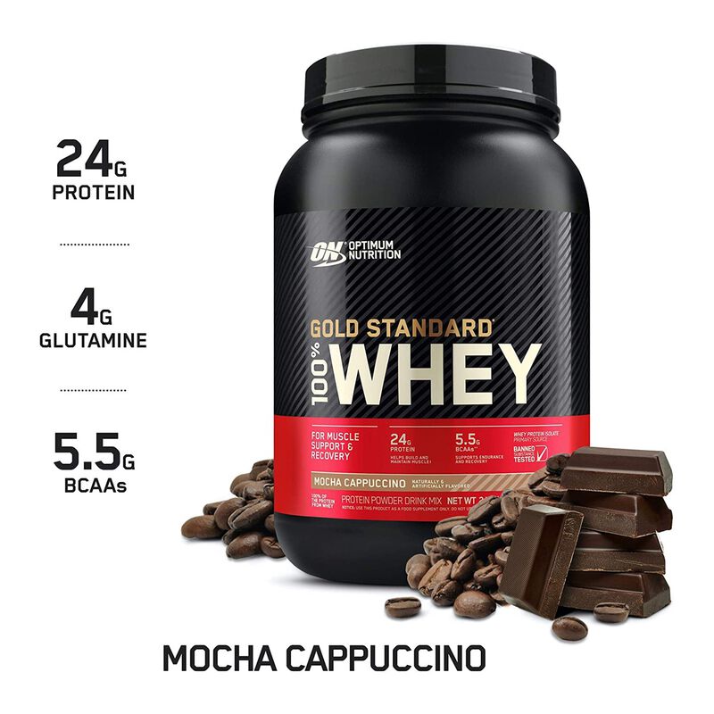 Proteina 100% Whey Gold Optimum Nutrition Mocca... image number null