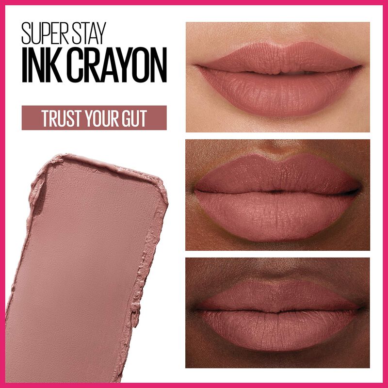 L&aacute;piz Labial Maybelline Super Stay Ink Crayon T... image number null