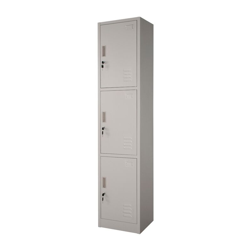 Locker Met&aacute;lico 1 A 3 Puertas Casilleros Chapa ... image number null