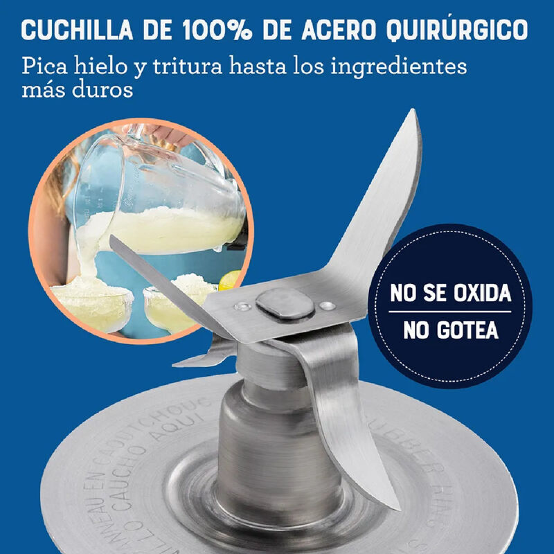 Licuadora OSTER Vaso de vidrio 2 Velocidades 1.... image number null