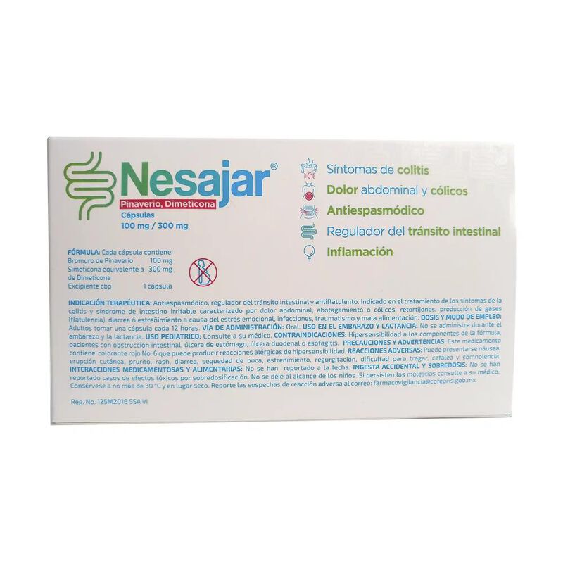 Nesajar 100/300 Mg 16 C&aacute;psula(s) image number null
