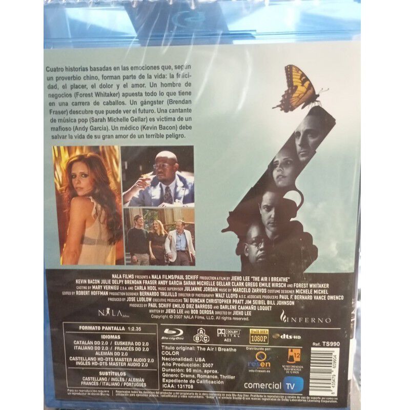 Cuatro Vidas [blu-ray] (2007) The Air I Breathe image number null