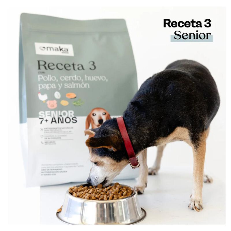 Maka Receta 3 Senior 4 kg,Original,Sellado image number null