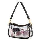 Bolso De Mano Kkxiu 25 cm &times; 13 cm &times; 6 cm Bolsa De Hombro Transparente
