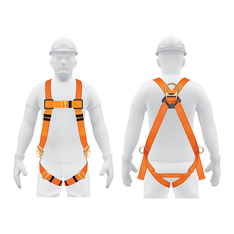 Kit contra Caídas con Arnés de Tres Anillos Tru... image number null