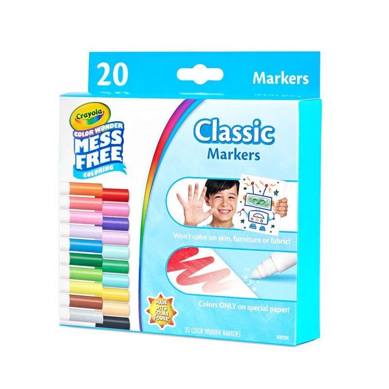 Juego De Rotuladores Crayola Color Wonder 20 Br... image number null