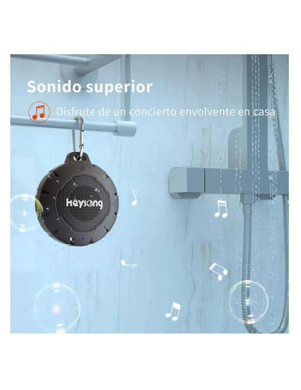 Bocina Bluetooth Impermeable Heysong Freesound image number null