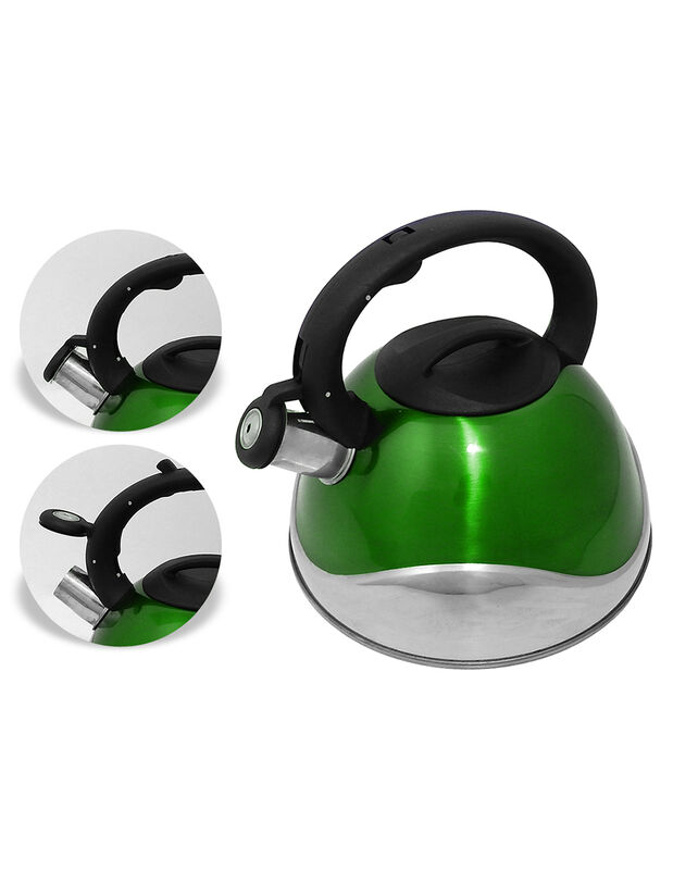Tetera Acero Inox 3 Lts Deluxe Mod. Estocolmo V... image number null