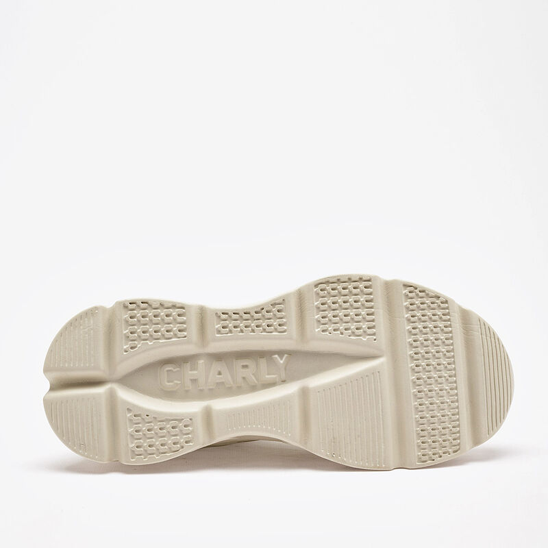 Charly tenis deportivo para mujer beige cod 139... image number null