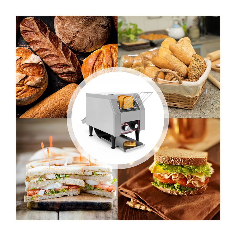 Tostadora Pan El&eacute;ctrica Industrial 150 Rebanada... image number null