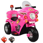 Moto Montable El&eacute;ctrica para Ni&ntilde;os Luces y Sonido Bateria 6v - Rosa