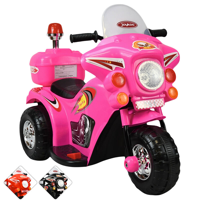 Moto Montable El&eacute;ctrica para Ni&ntilde;os Luces y Soni... image number null