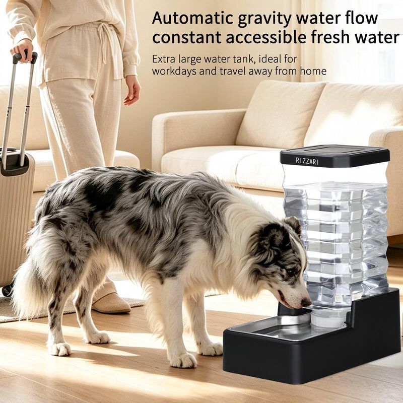 Dispensador De Agua Para Perros Rizzari 10l Gra... image number null