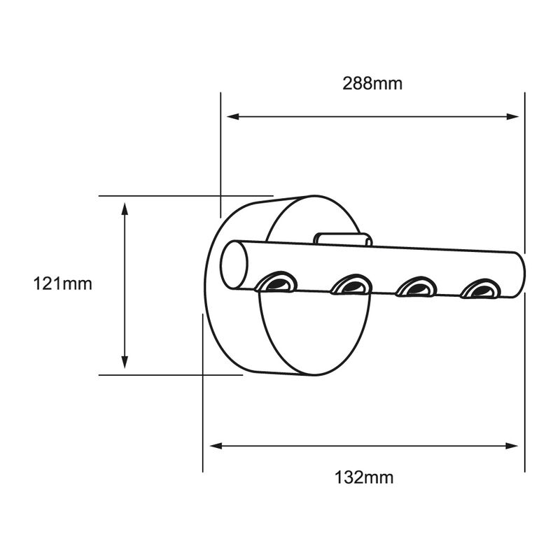 Lámpara de Pared Arbotante LED 9 W, Luz Cálida ... image number null