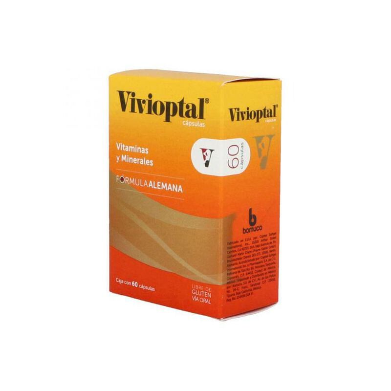 Suplemento Alimenticio Vivioptal 60 C&aacute;psulas image number null
