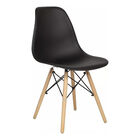 Silla De Comedor Eames Negro Cuory