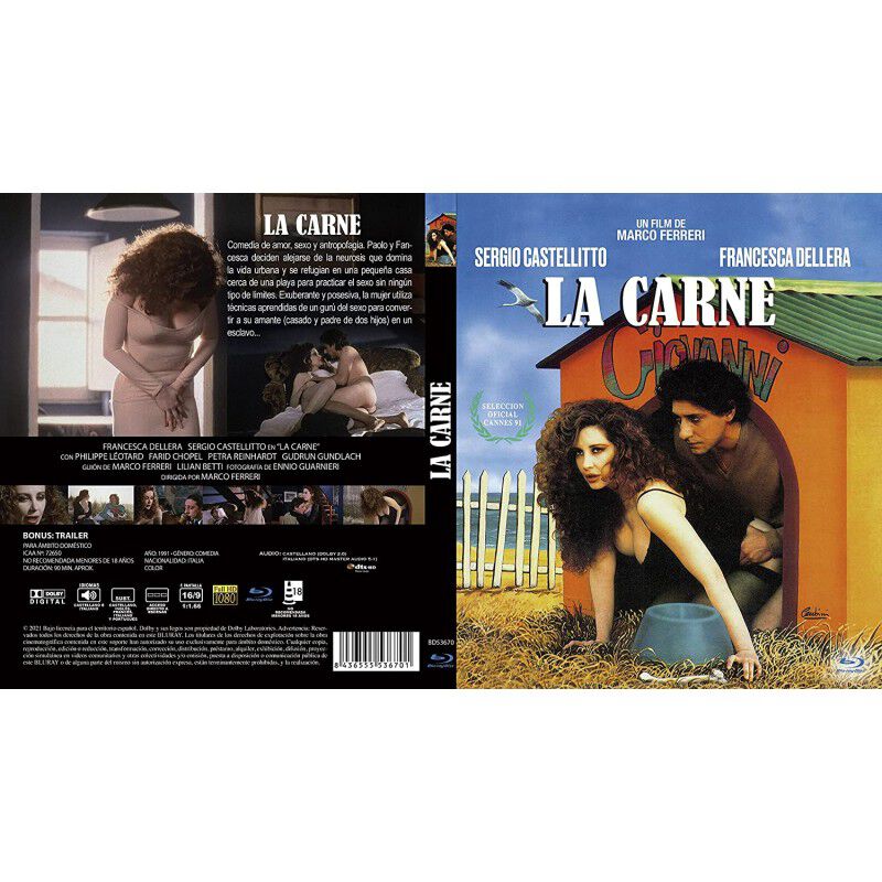 La Carne Bd 1991 [blu-ray] image number null