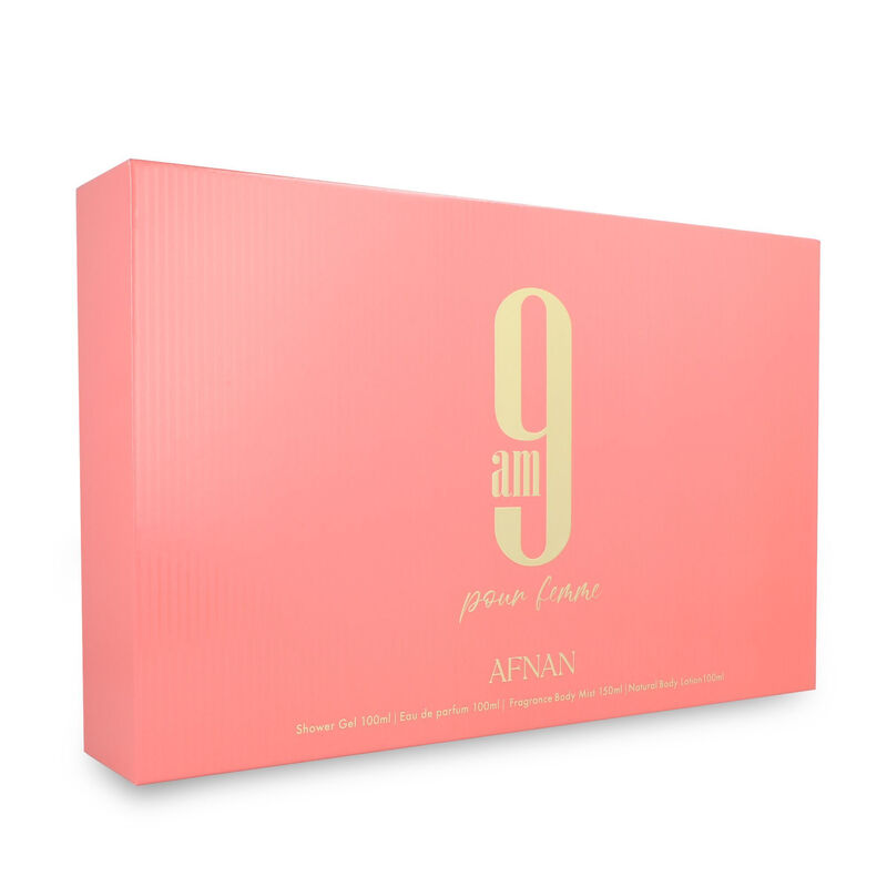 Set Afnan 9am Pour Femme 4pzs 100ml Edp Spray/s... image number null