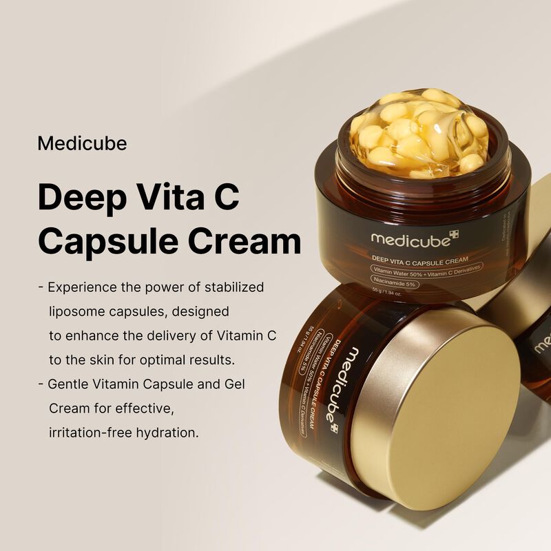 Crema Hidratante Medicube Deep Vitamin C Golden... image number null