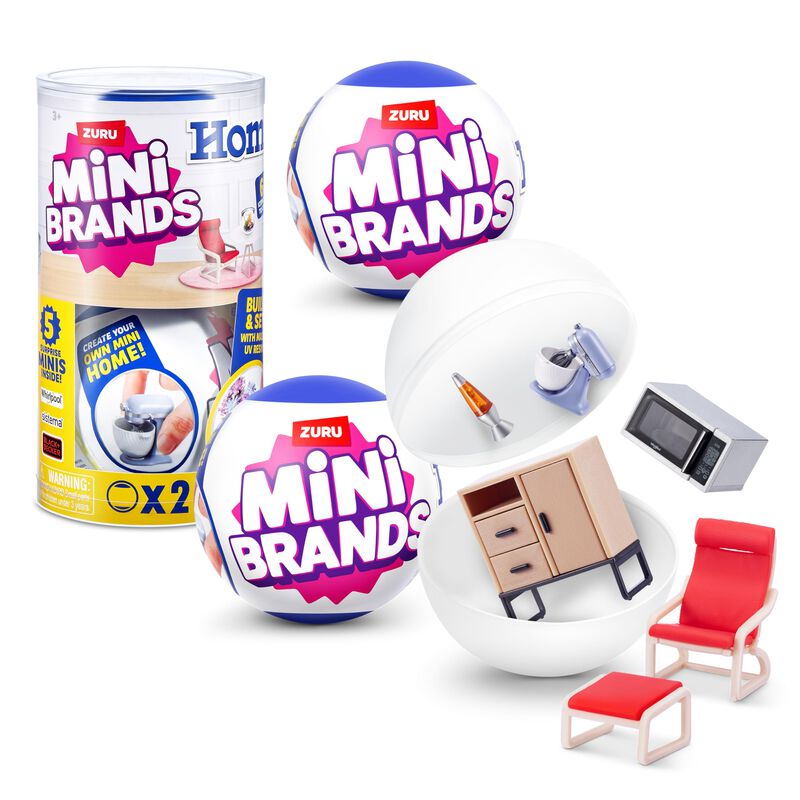Mini Brands Home Capsule Coleccionables, Paquet... image number null