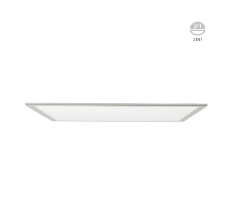 L&aacute;mpara Suspendidos Led Satinado 40w Luz D&iacute;a Pa... image number null