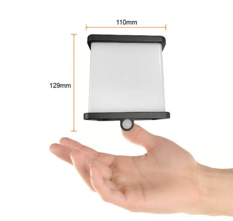 L&aacute;mpara Solar Led De Pared, 7.5 W, Luz Suave C&aacute;... image number null
