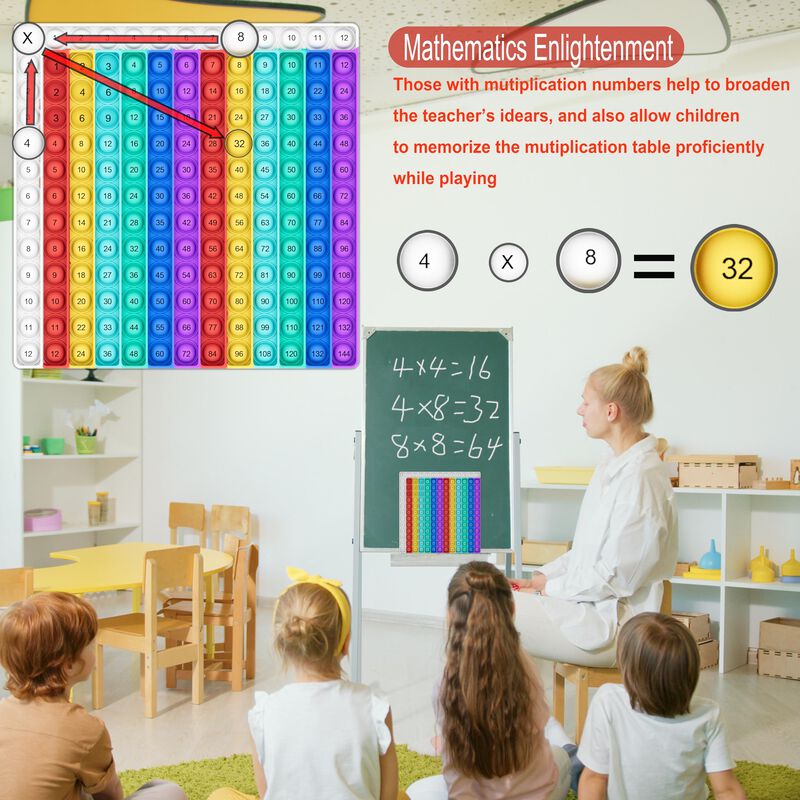 Tabla De Multiplicar Pop It Math Game Coova Par... image number null