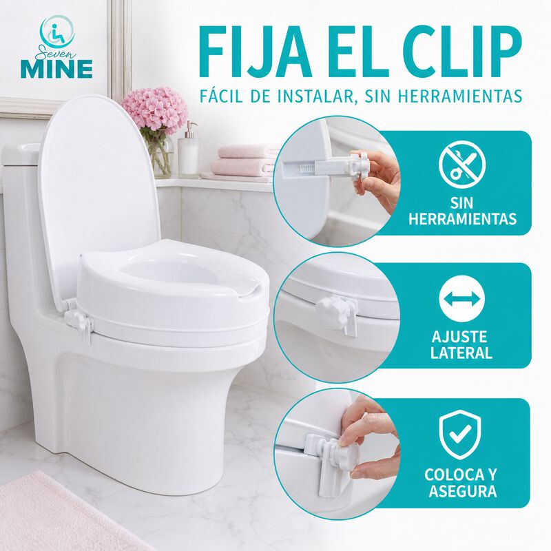 Incremento Aumento de Asiento para Ba&ntilde;o con Tap... image number null