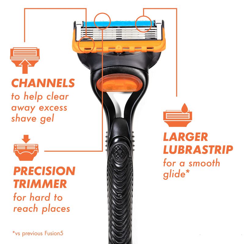 Recambios Para Cuchillas De Afeitar Gillette Fu... image number null