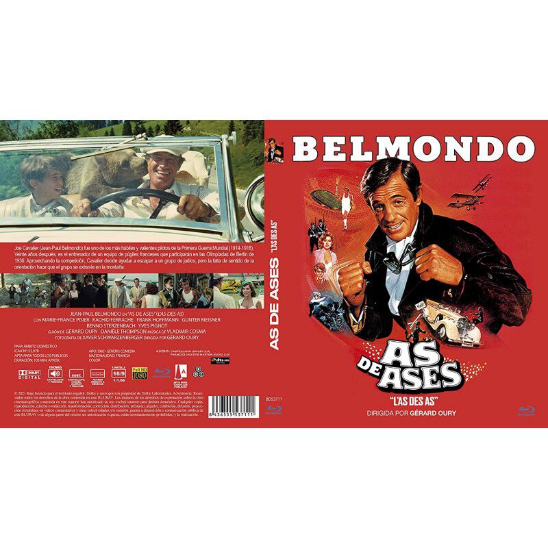As De Ases [blu-ray] (1982) L'as Des As image number null