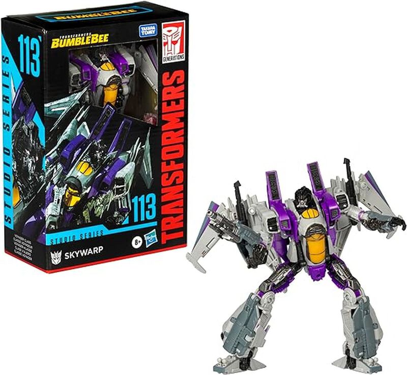 Voyager Bumblebee 113 Skywarp, Transformers Stu... image number null