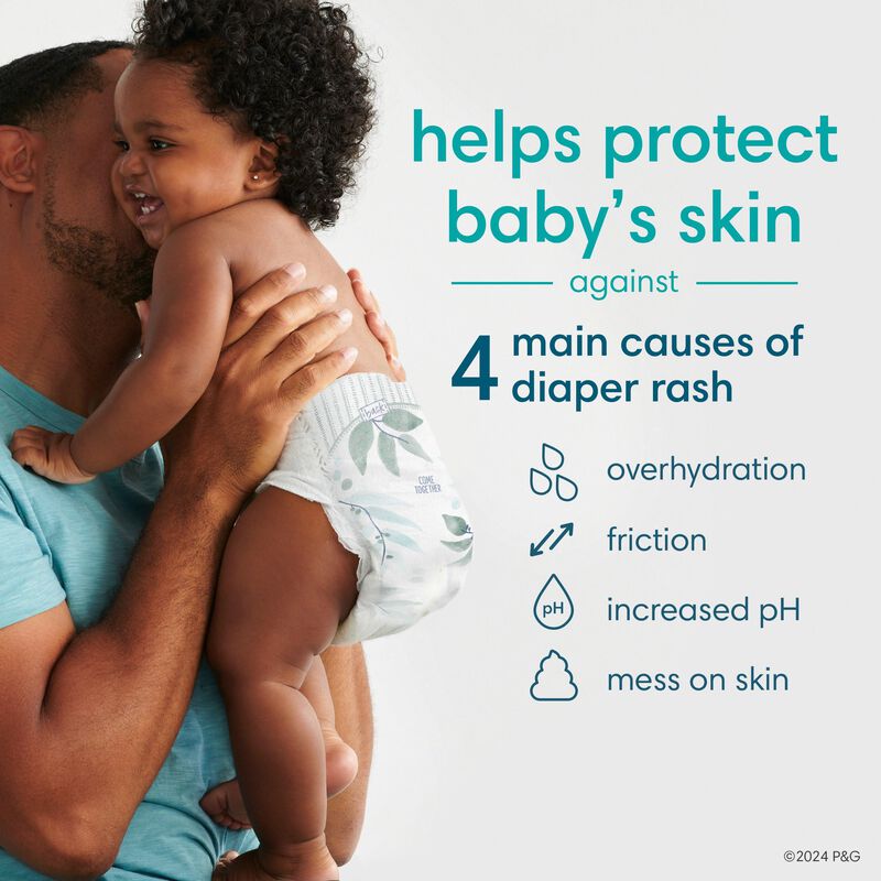 Pa&ntilde;ales Pampers Pure Protection Talla 4 150 Uni... image number null