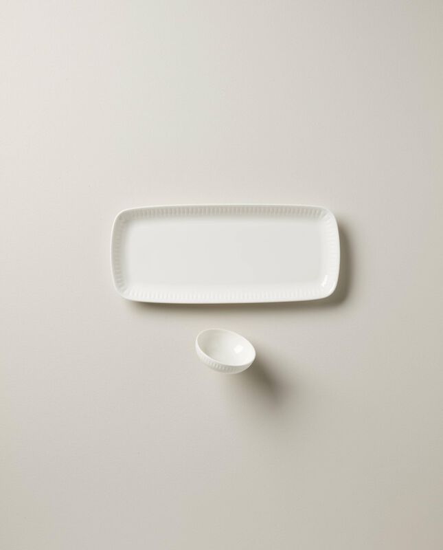 Juego De Bandeja Y Cuenco Lenox 2.43 De Porcela... image number null