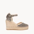 Jara Cu&ntilde;a Alta Lino Jaspeado Negro