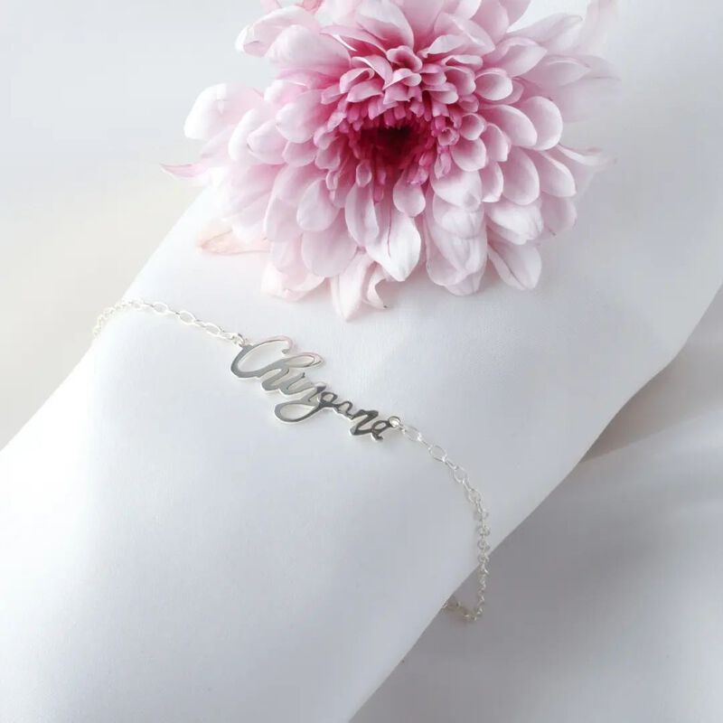 Pulsera Chingona de Plata image number null
