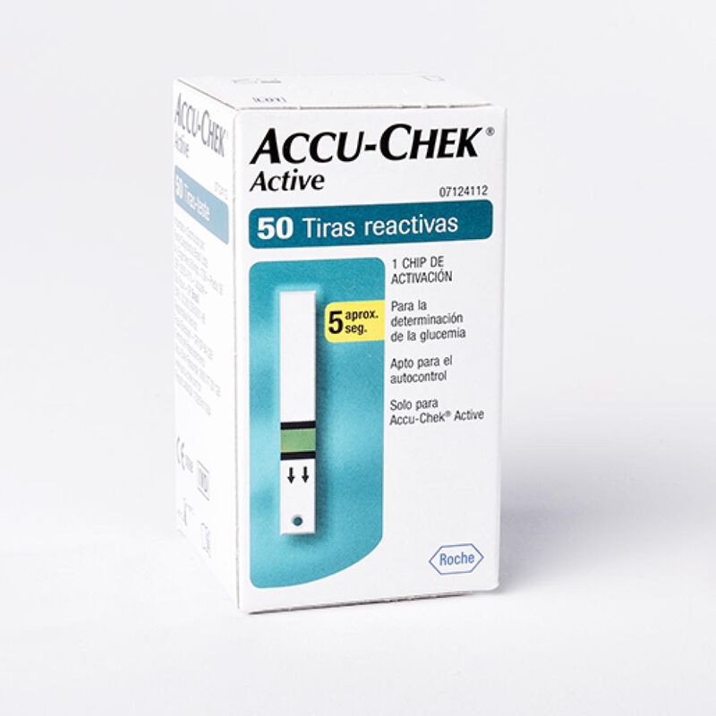 Tiras Reactivas Accu-chek Active 50 Tiras image number null