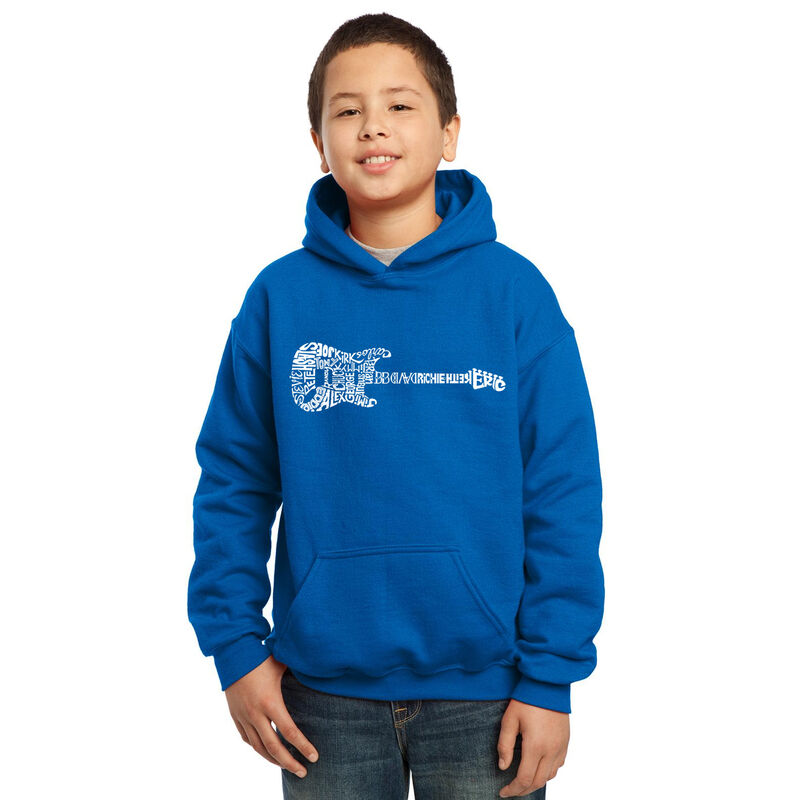 Sudadera Con Capucha Word Art Para Ni&ntilde;o - Guita... image number null