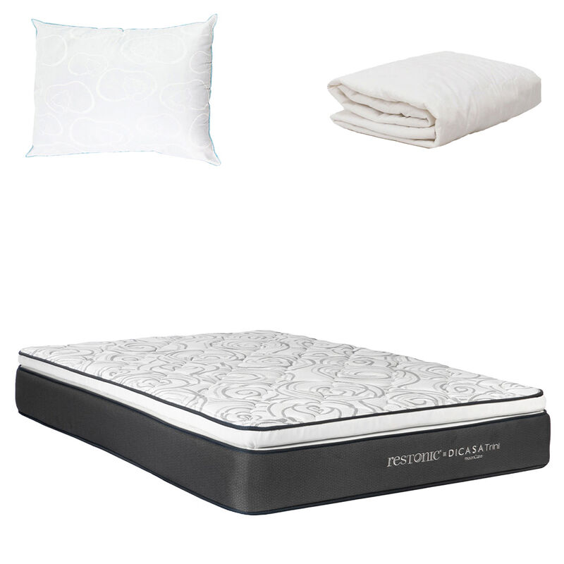 Colch&oacute;n King Size Trini + Almohada Oso + Protec... image number null