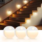 L&aacute;mpara De Escalera Guankai Con Sensor De Movimiento, Paquete De 3, Para Interiores
